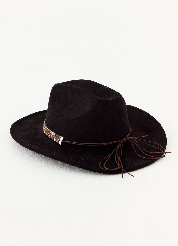 Lone Star Cowboy Hat - Black