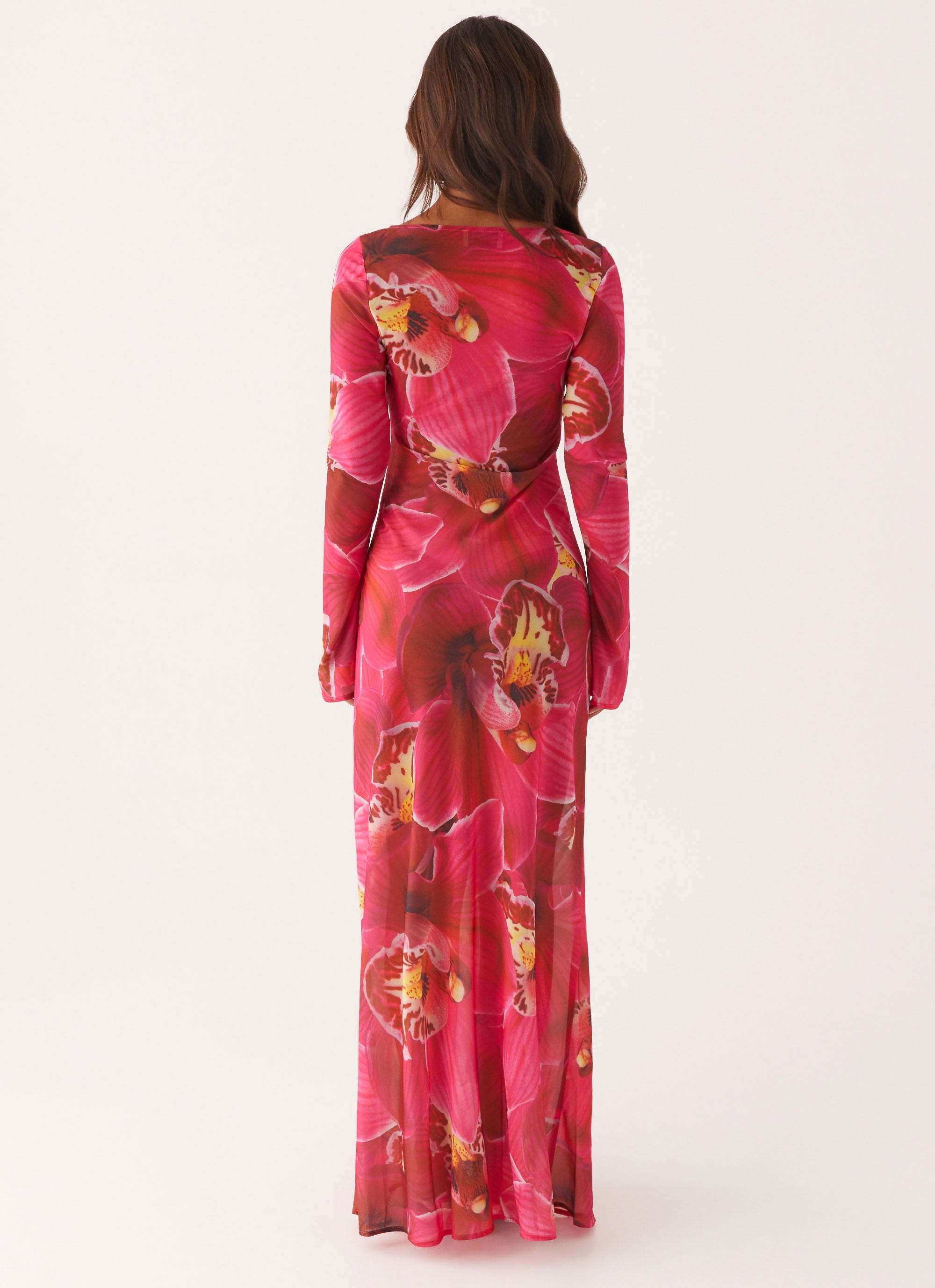 Lorde Maxi Dress - Orchid Pink – Peppermayo