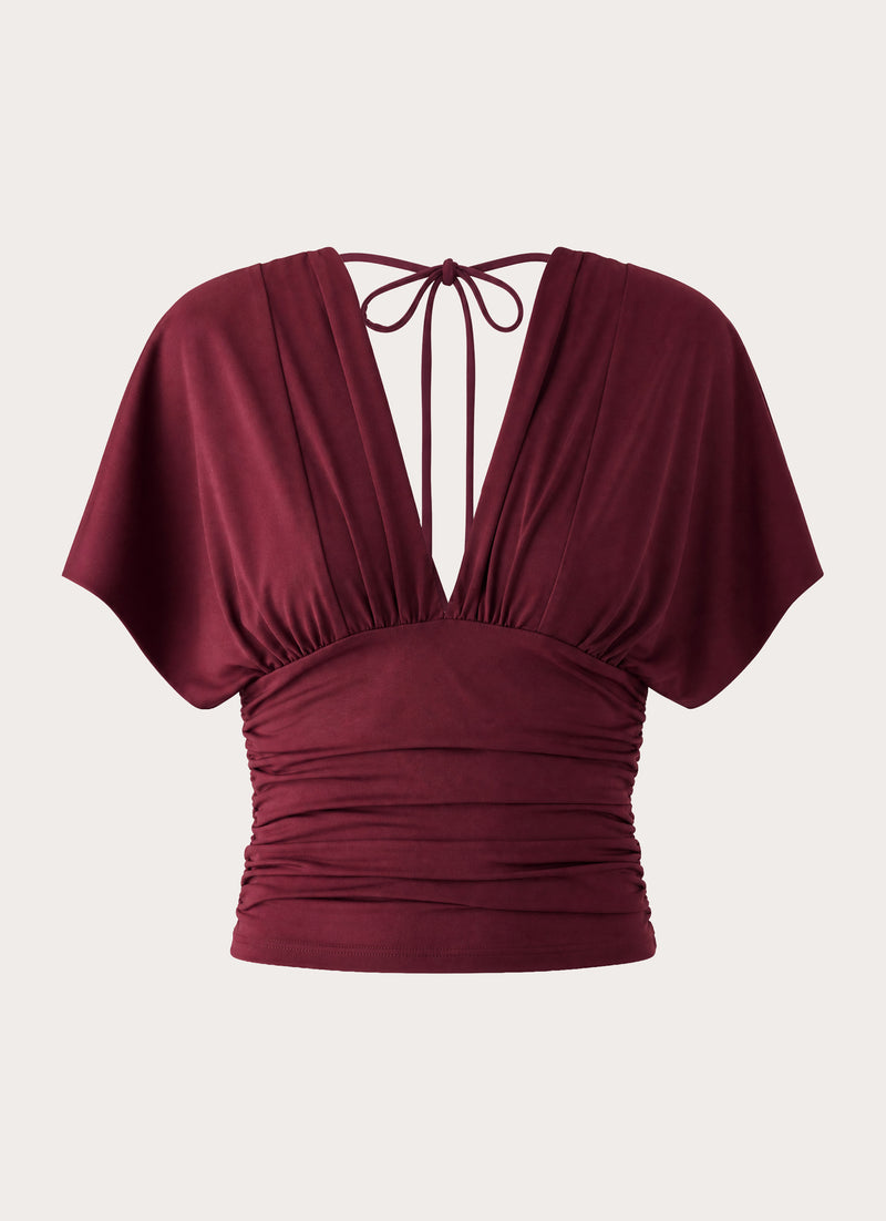 Lorelei Top - Maroon