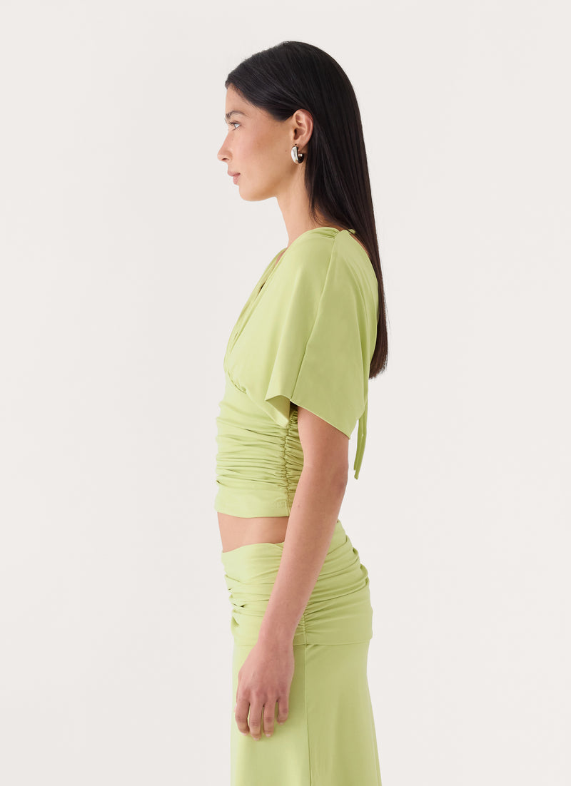 Lorelei Top - Soft Lime