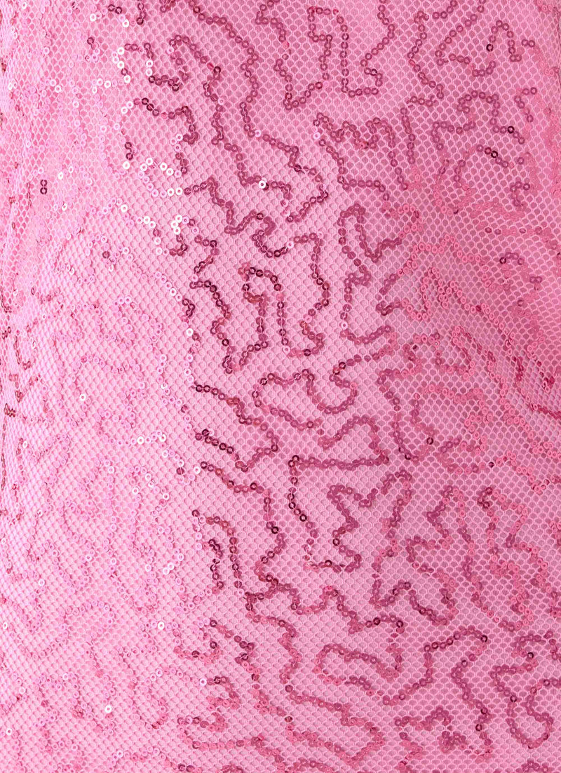 Lorenz Sequin Maxi Dress - Pink