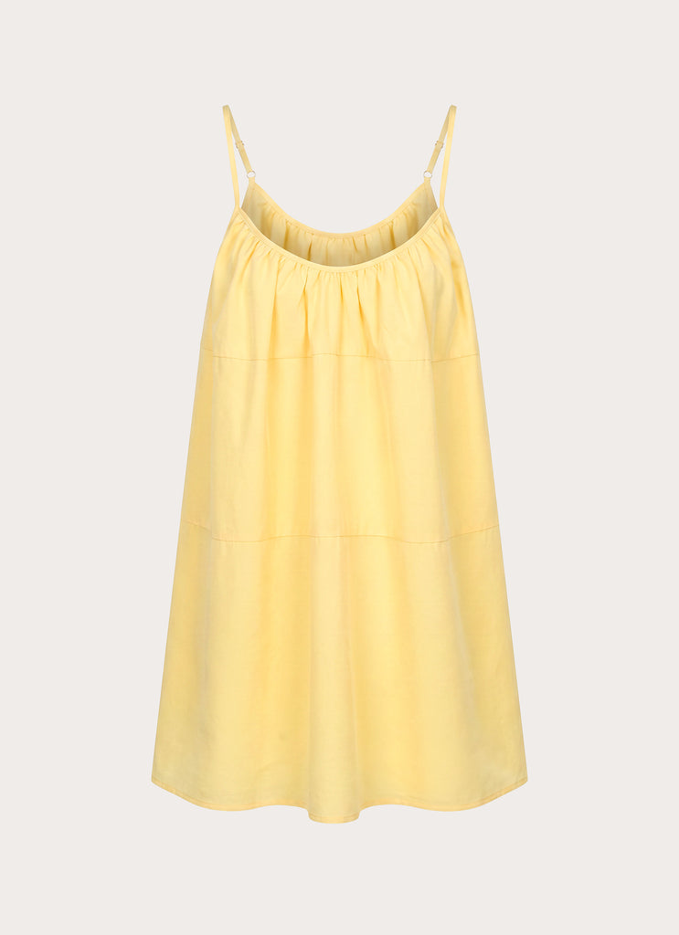 Lorima Mini Dress - Lemon