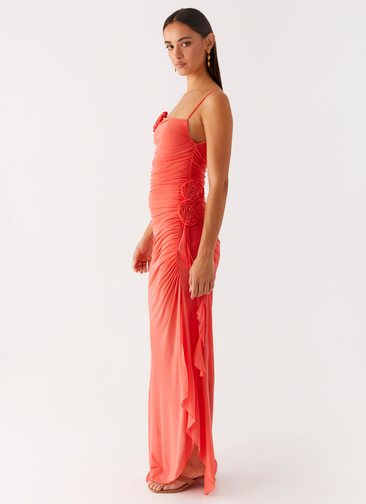 Louana Maxi Dress - Coral Peppermayo Louana Maxi Dress - Coral Peppermayo