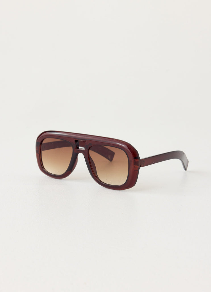 Love Note Sunglasses - Chocolate