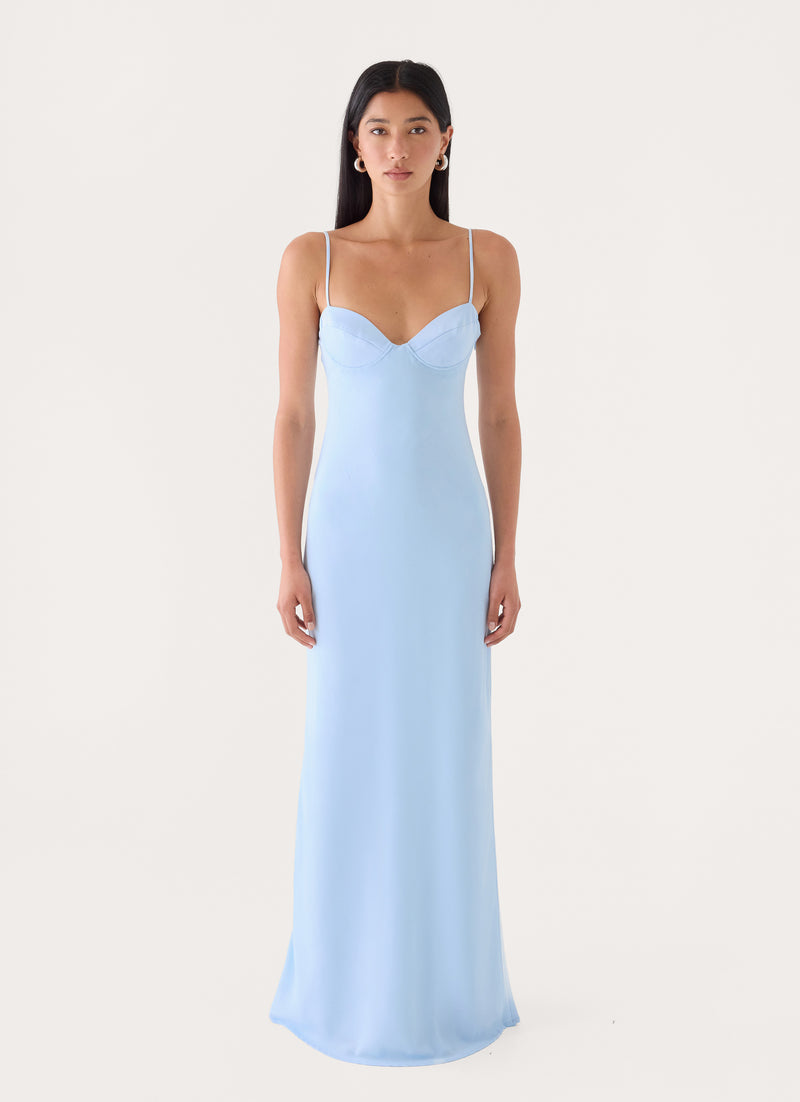Loved By You Maxi Dress - Blue