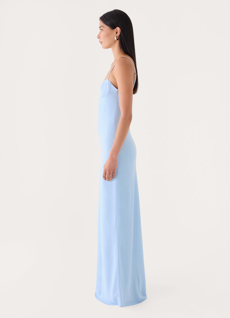 Loved By You Maxi Dress - Blue