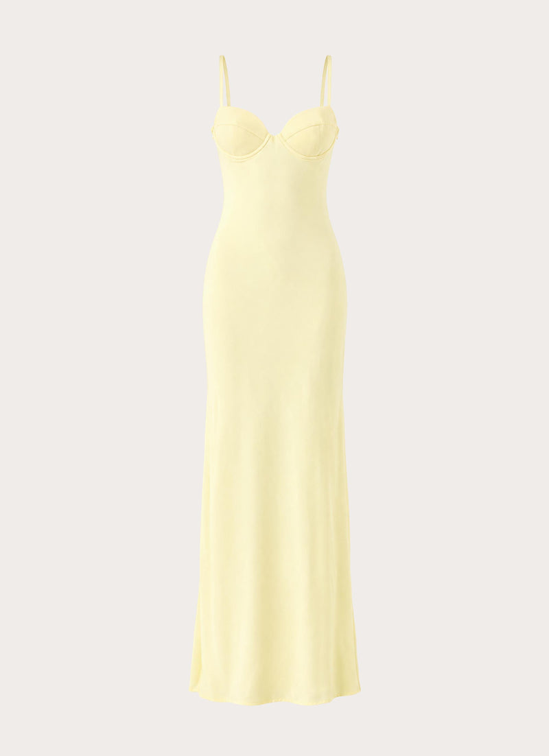 Loved By You Maxi Dress - Butter Yellow