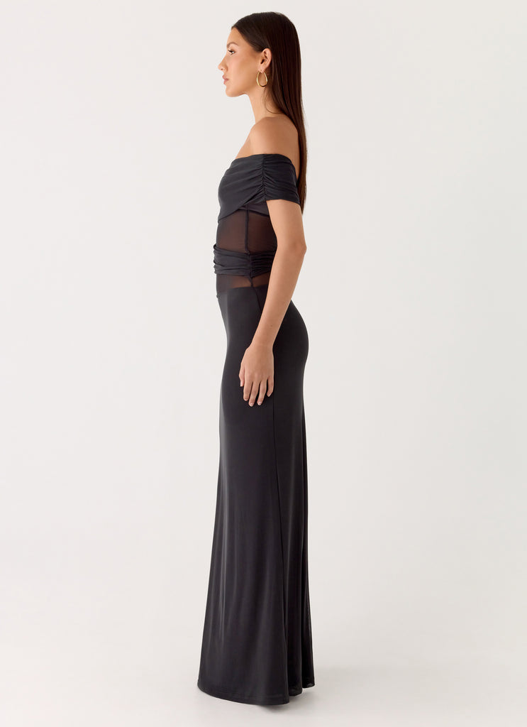 Lumi Maxi Dress - Dark Grey Peppermayo Lumi Maxi Dress - Dark Grey Peppermayo