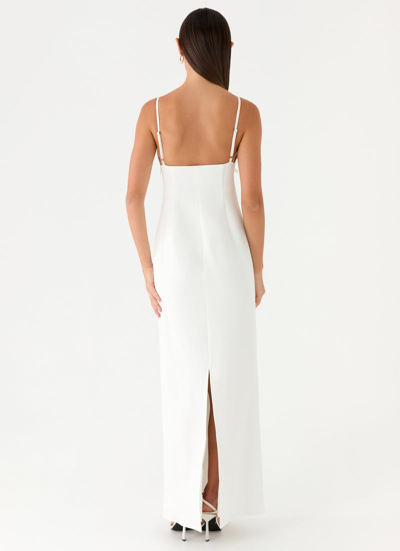 Lyris Maxi Dress - White