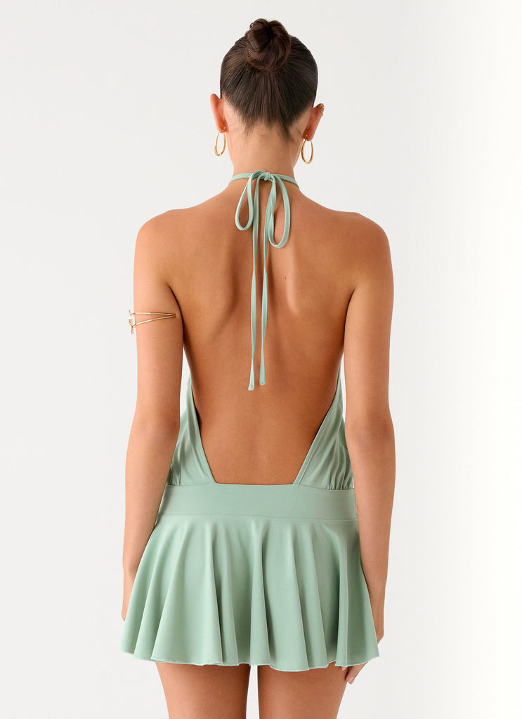 Mable Mini Dress - Green Peppermayo Mable Mini Dress - Green Peppermayo