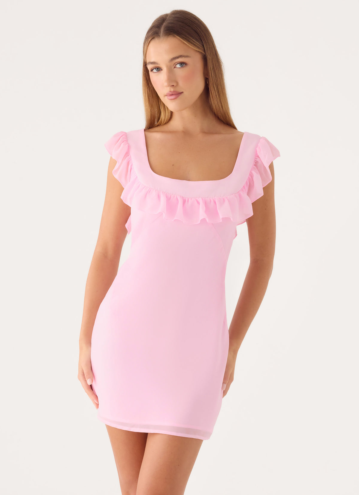 Malina Mini Dress - Pink