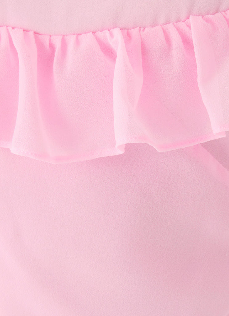 Malina Mini Dress - Pink