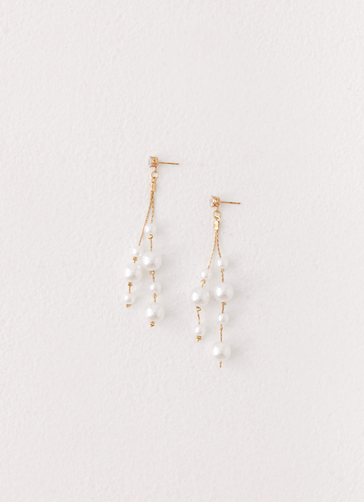 Mallorie Earrings Pearl 1 Peppermayo