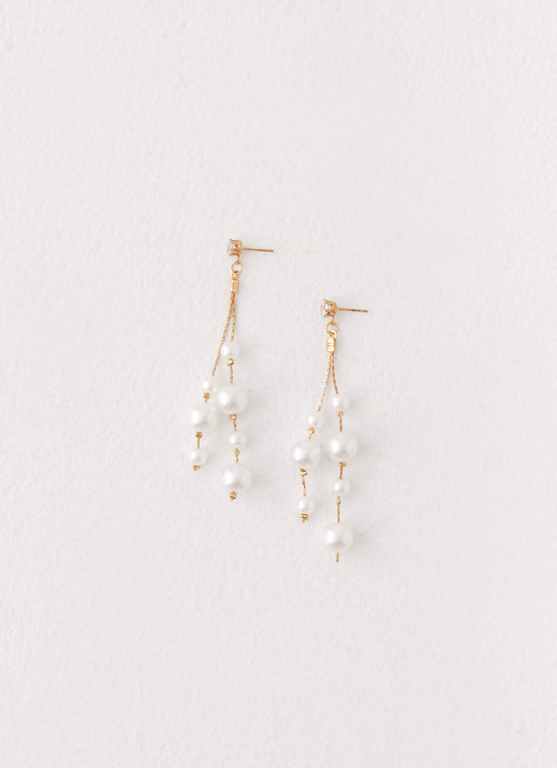 Mallorie Earrings Pearl 1 Peppermayo