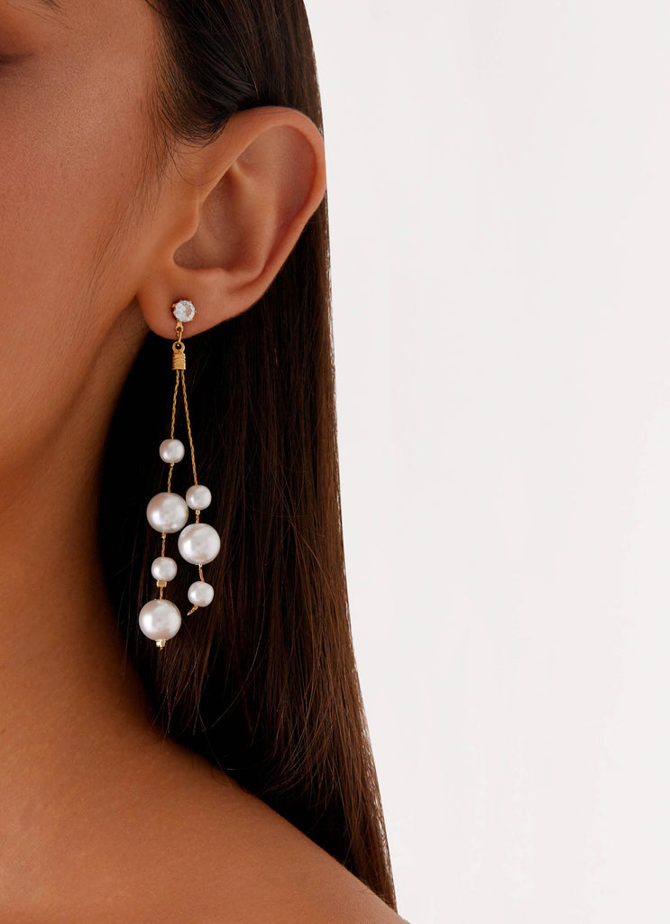 Mallorie Earrings Pearl 2 Peppermayo