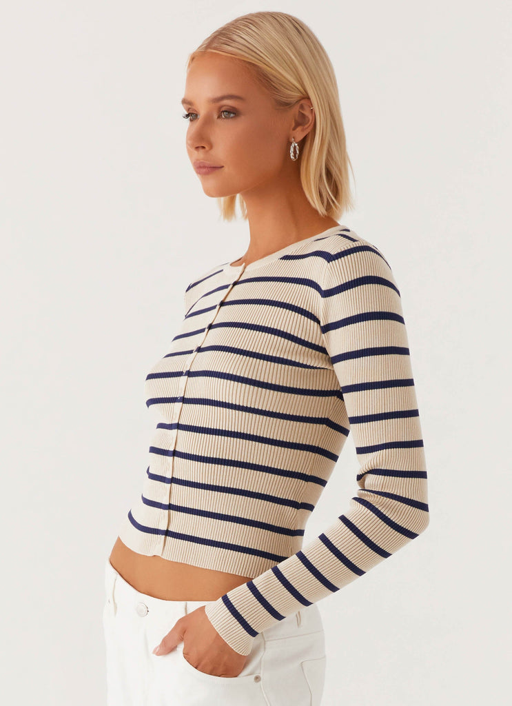 Marlie Knit Top - Multi Stripe