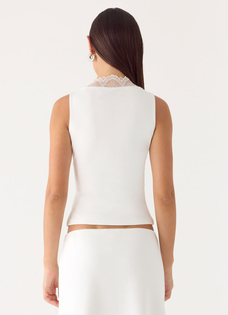 Marquas Top - White – Peppermayo