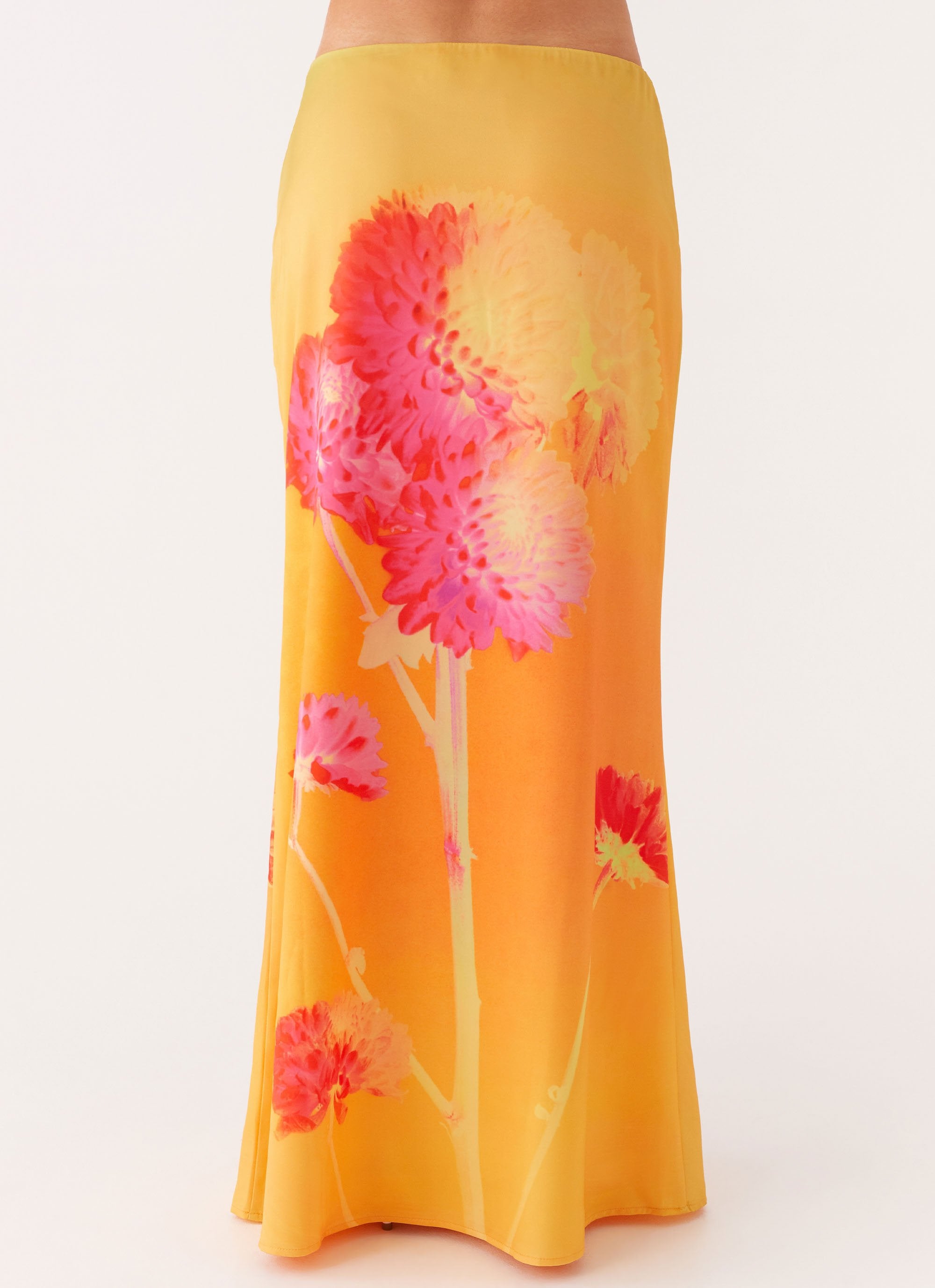 Marrakesh Maxi Skirt Orange Floral Peppermayo Marrakesh Maxi Skirt Orange Floral Peppermayo