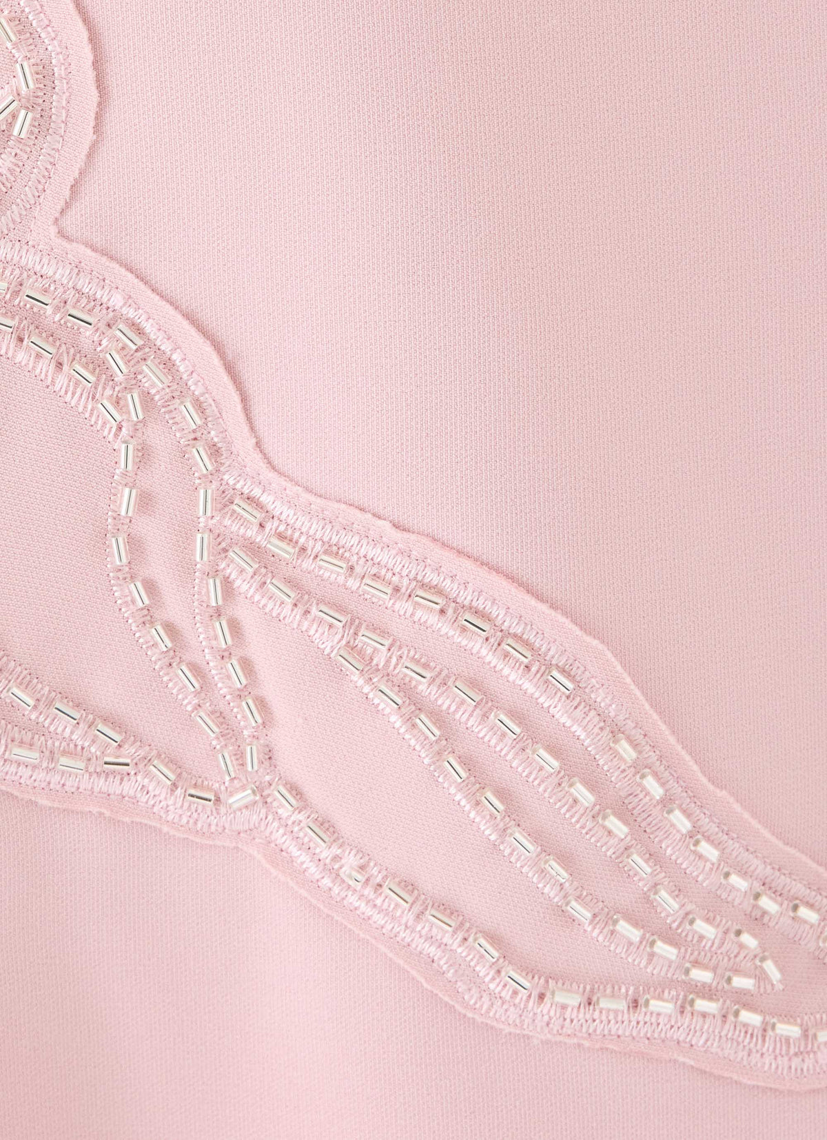 Marta Strapless Mini Dress - Soft Pink