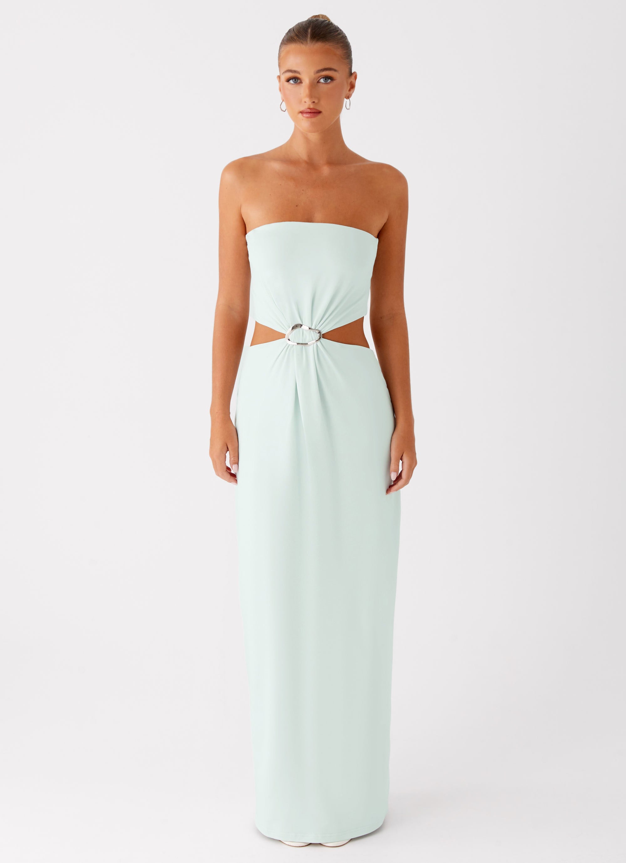 Mayfair Maxi Dress - Mint – Peppermayo