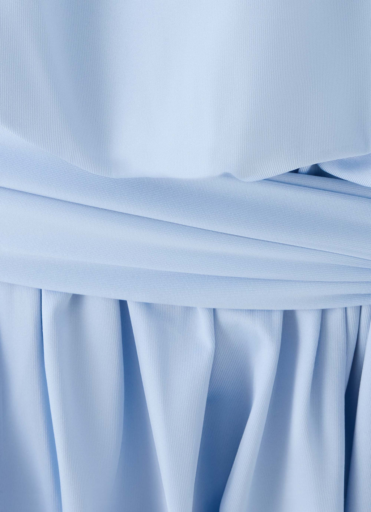 Mazie Strapless Mini Dress - Powder Blue
