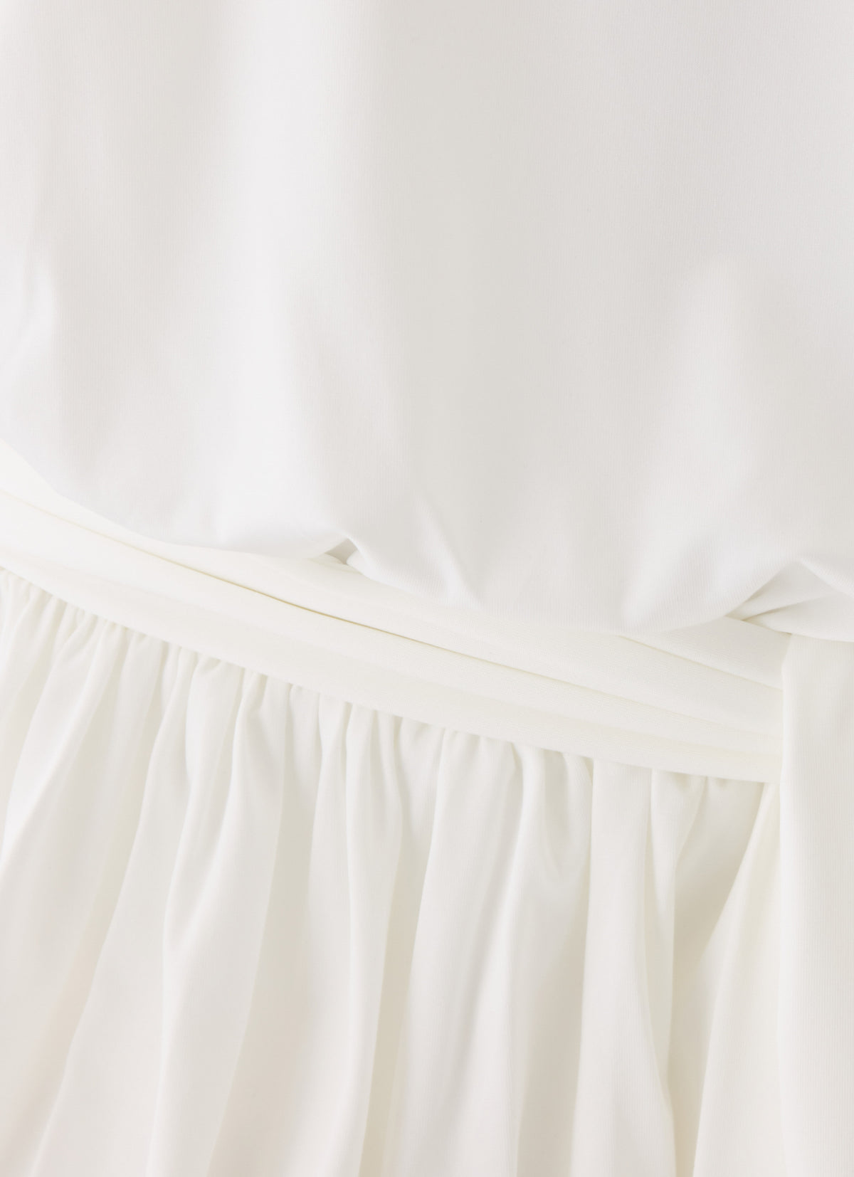 Mazie Strapless Mini Dress - White