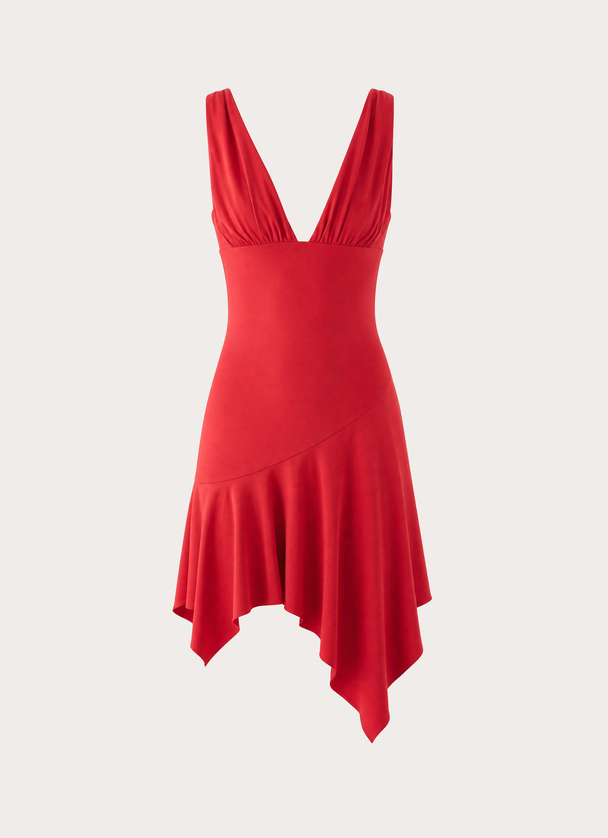 Megyn Mini Dress - Chilli Red