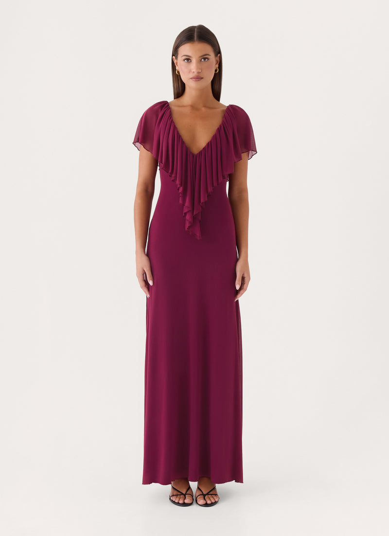 Merissa Maxi Dress - Plum