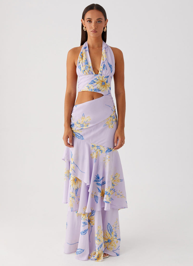 Mikayla Maxi Dress - Lavender