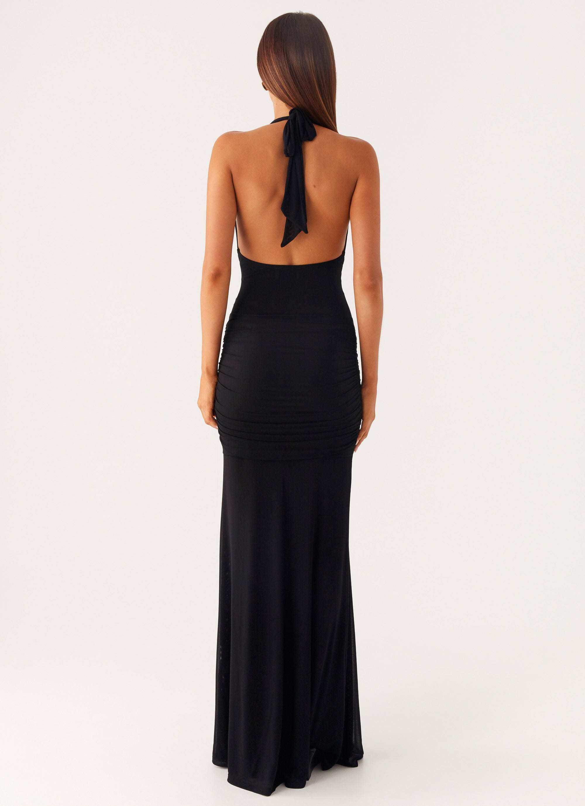 Miyah Halter Hardware Maxi Dress