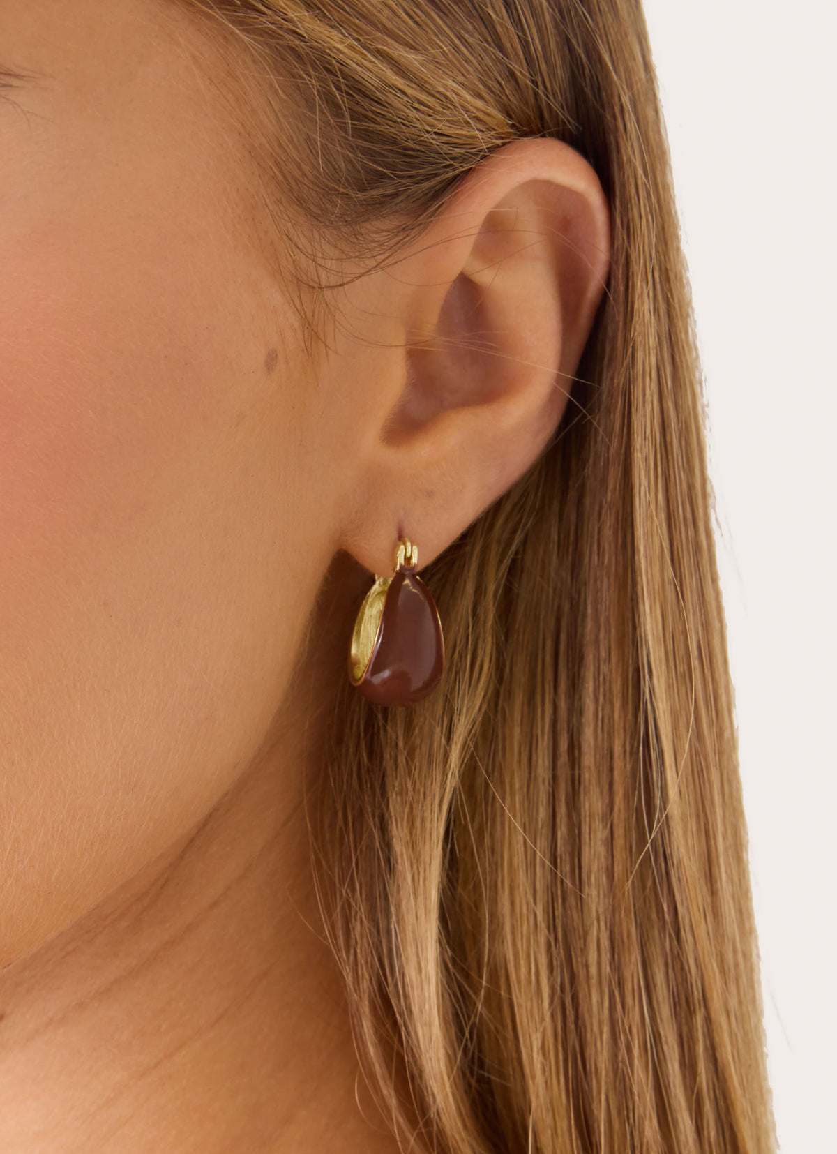Mocha Dream Earrings - Brown