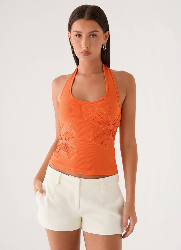 Women's Orange Tops
