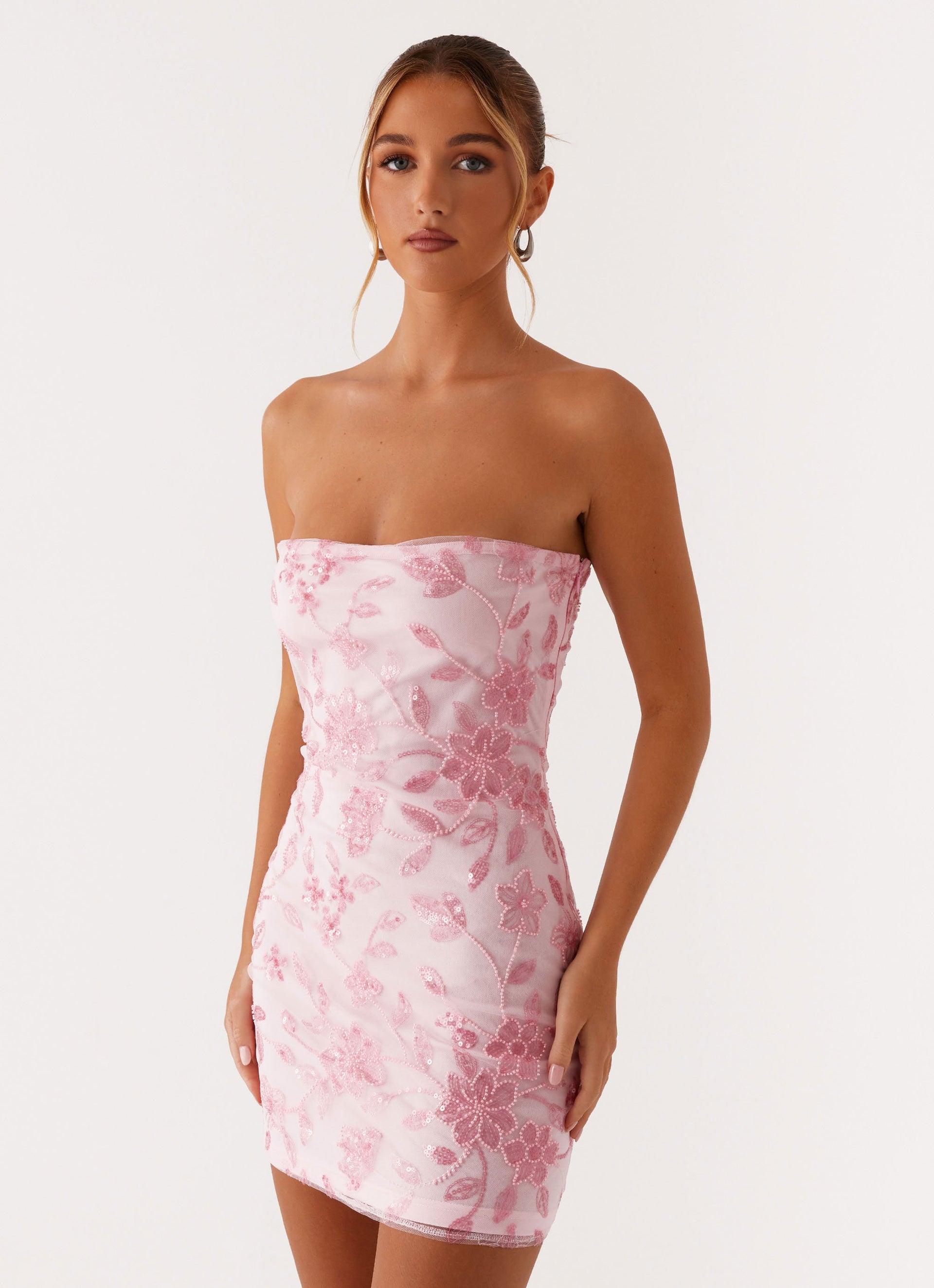 Moorey Beaded Mini Dress