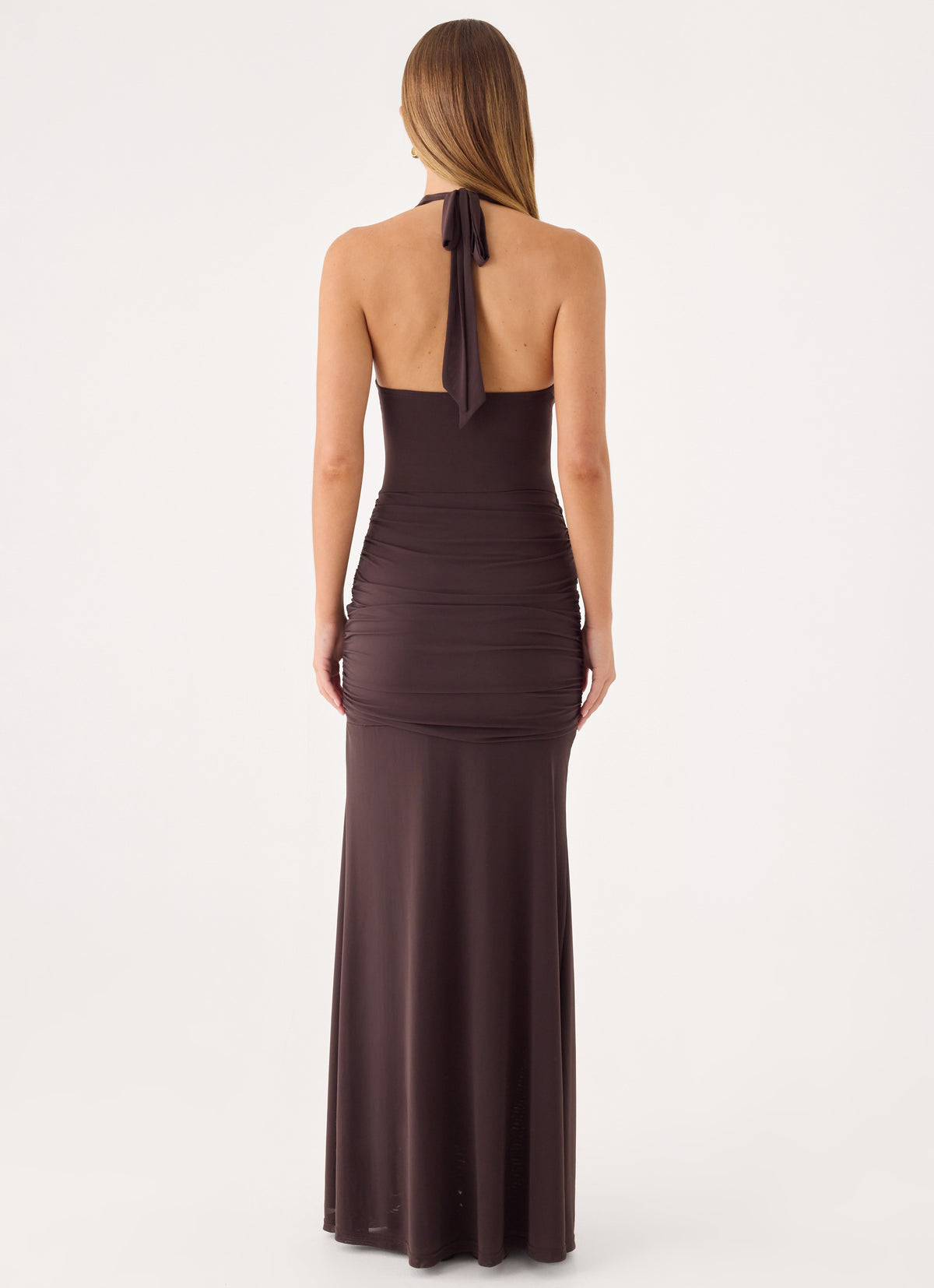 Myrhee Maxi Dress - Chocolate