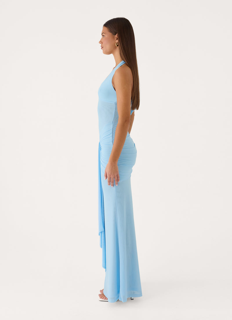 Myrhee Maxi Dress - Blue