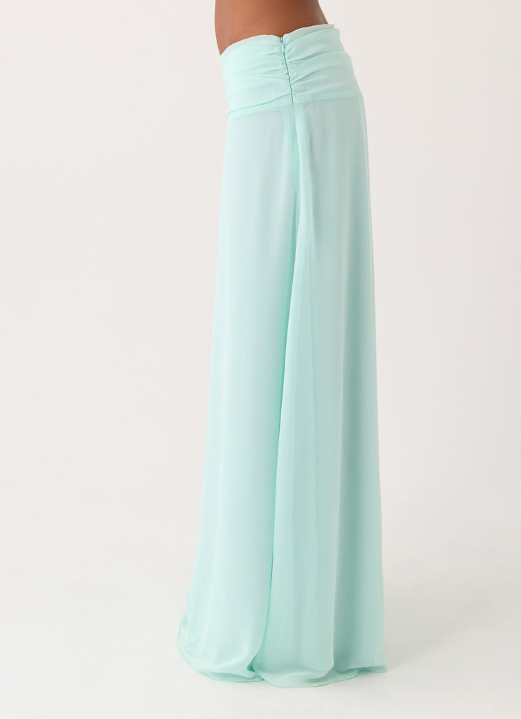 Natalya Maxi Skirt - Pistachio