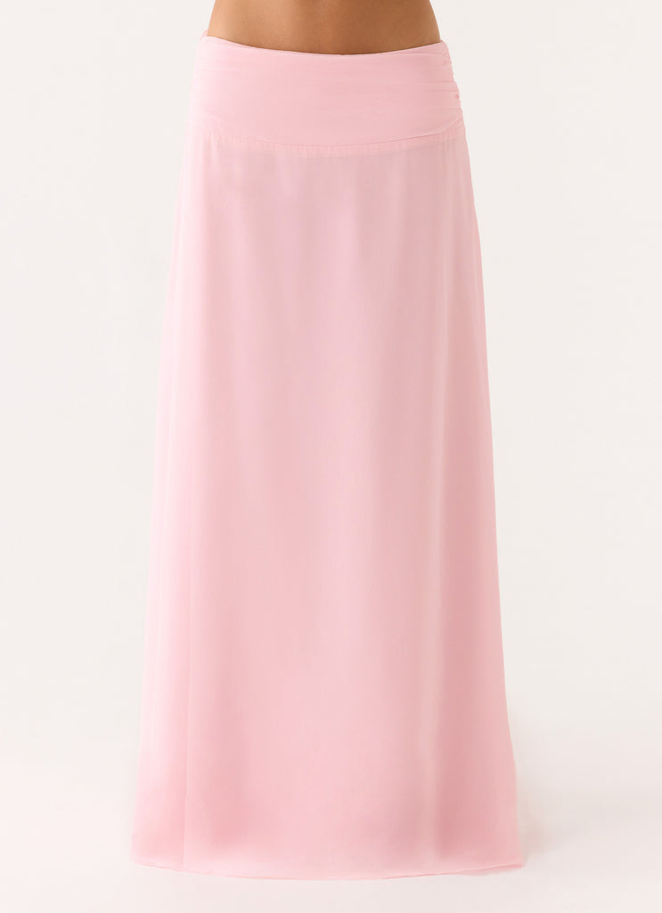 Natalya Maxi Skirt - Pink