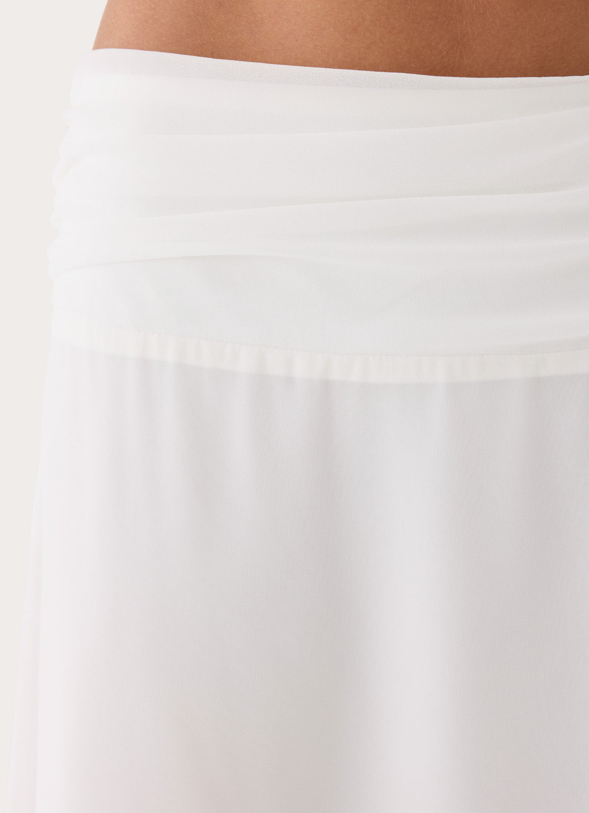 Natalya Maxi Skirt - White