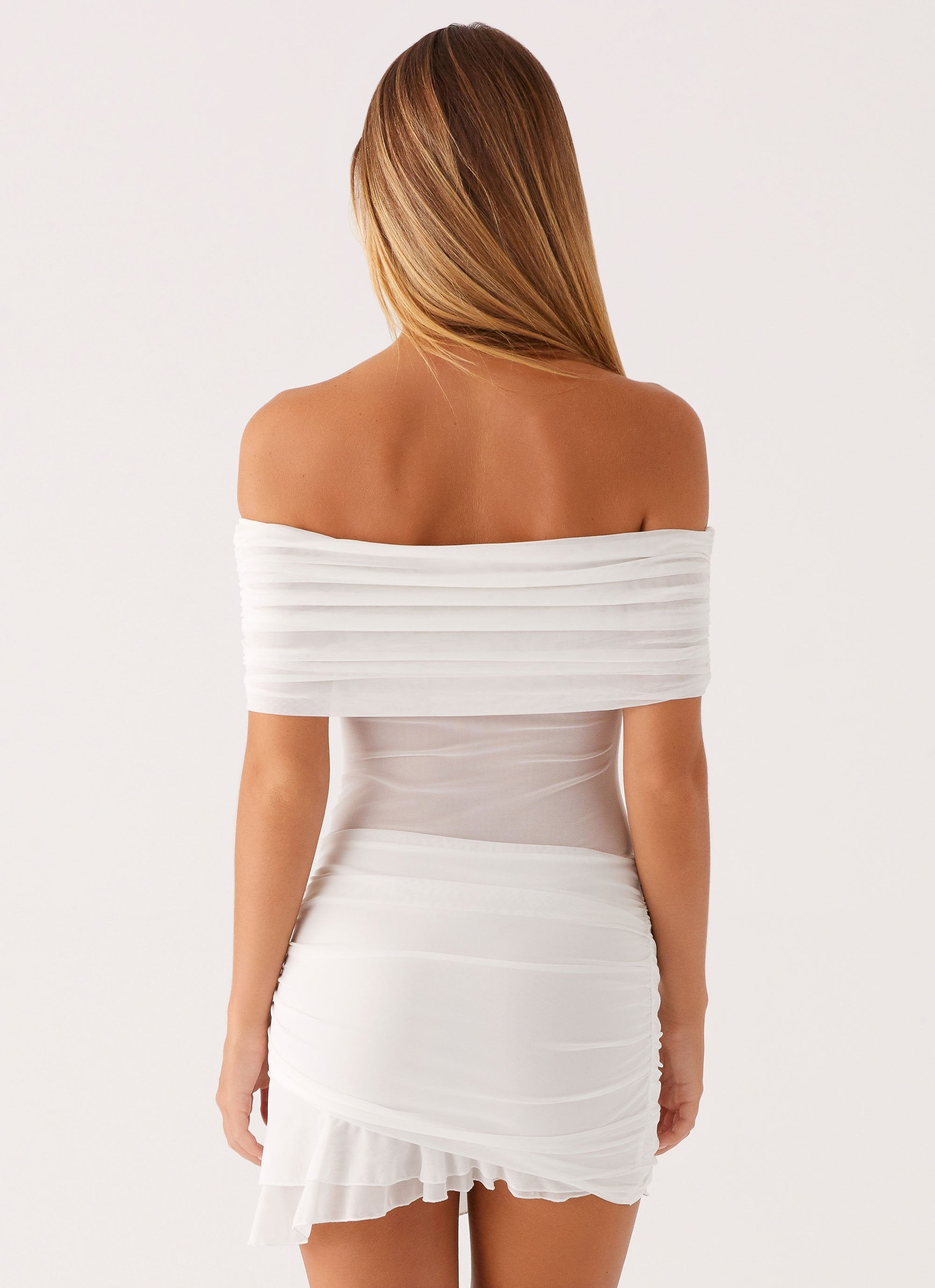 Nelly Off Shoulder Mini Dress