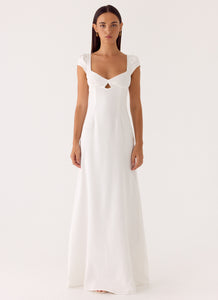 Never Really Over Maxi Dress - White