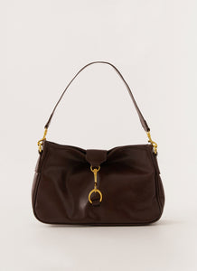 Nicky Shoulder Bag - Brown