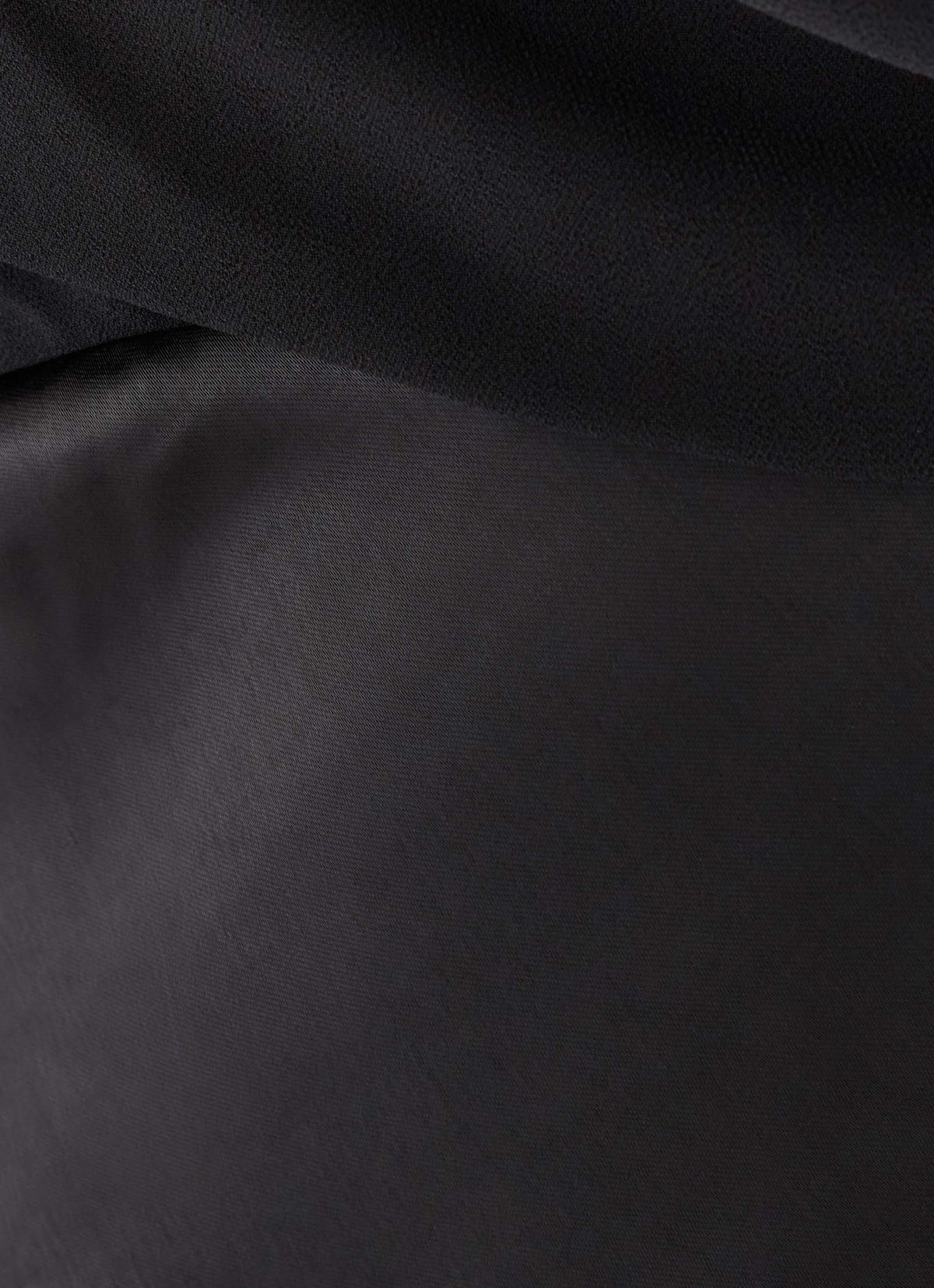 Nymera Scarf Micro Mini - Black