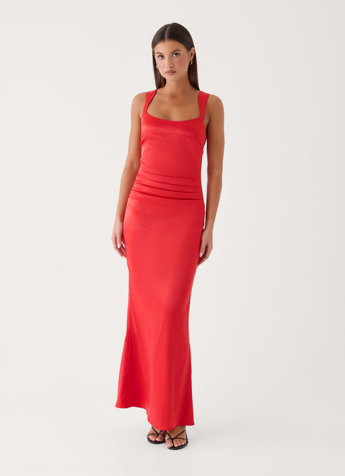 Odetta Maxi Dress - Red