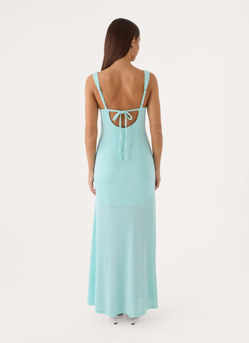Oh Hunny Maxi Dress - Aqua