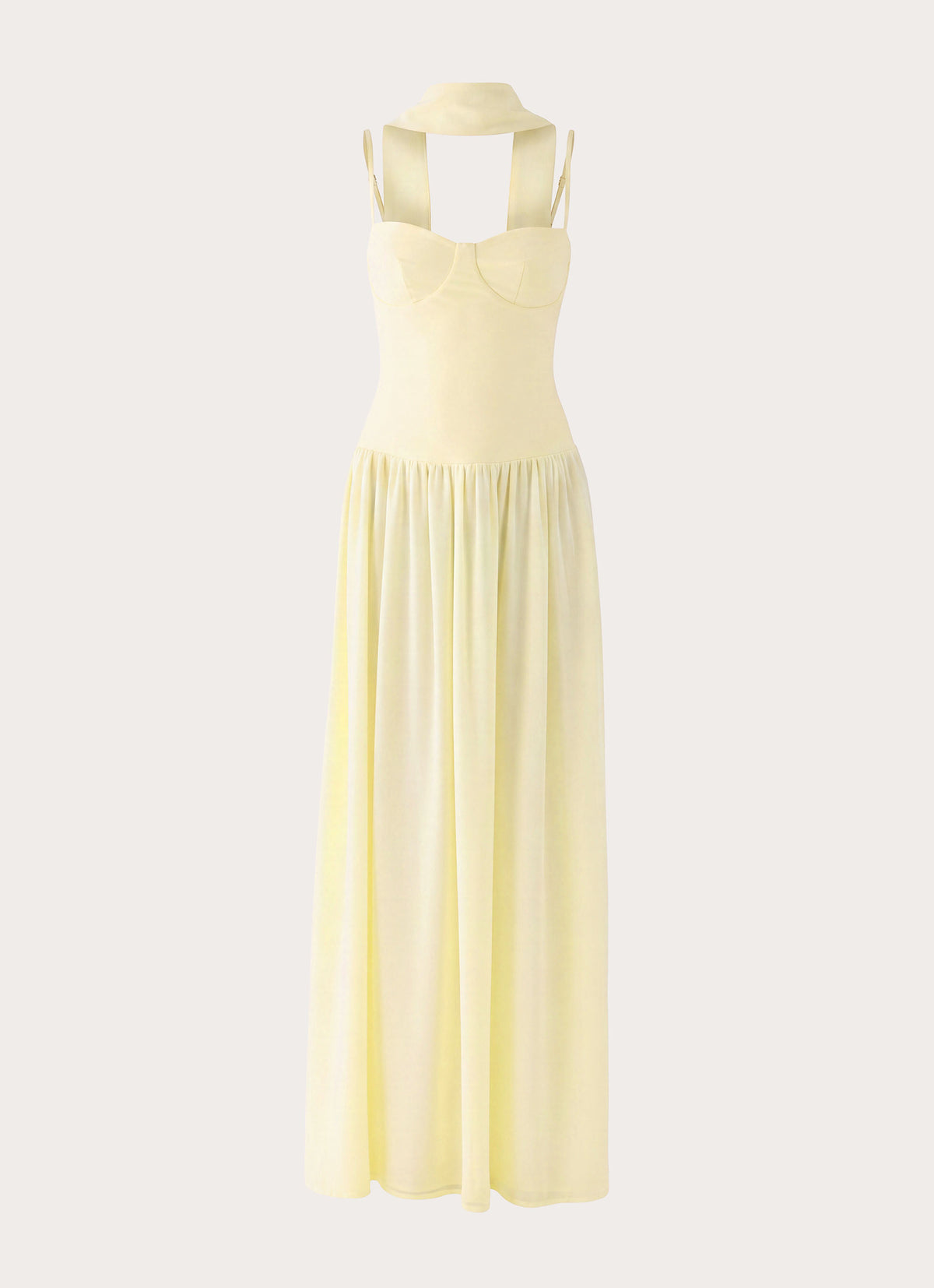On My Page Maxi Dress - Yellow