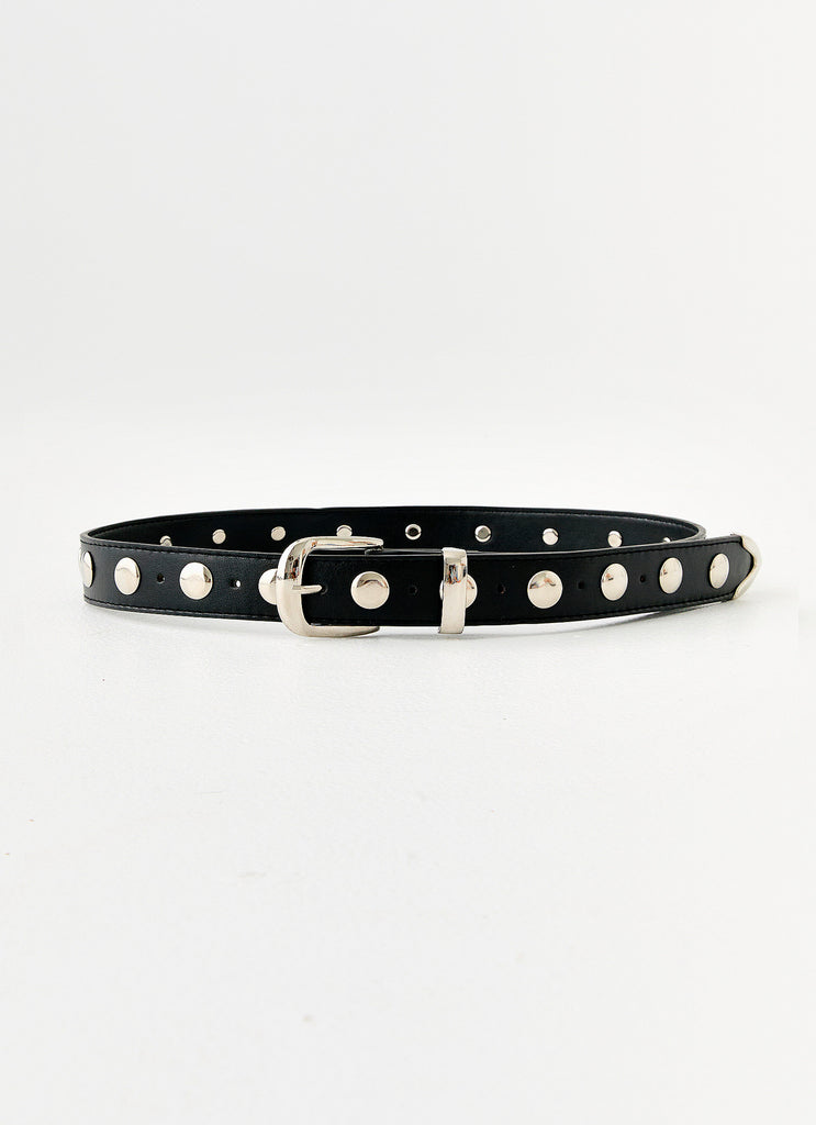On The List Belt - Black