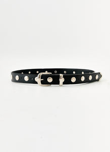 On The List Belt - Black