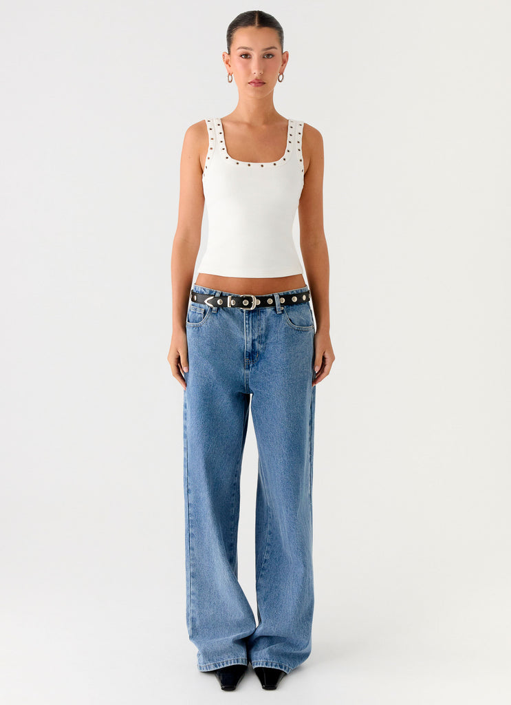 On The List Belt - Black