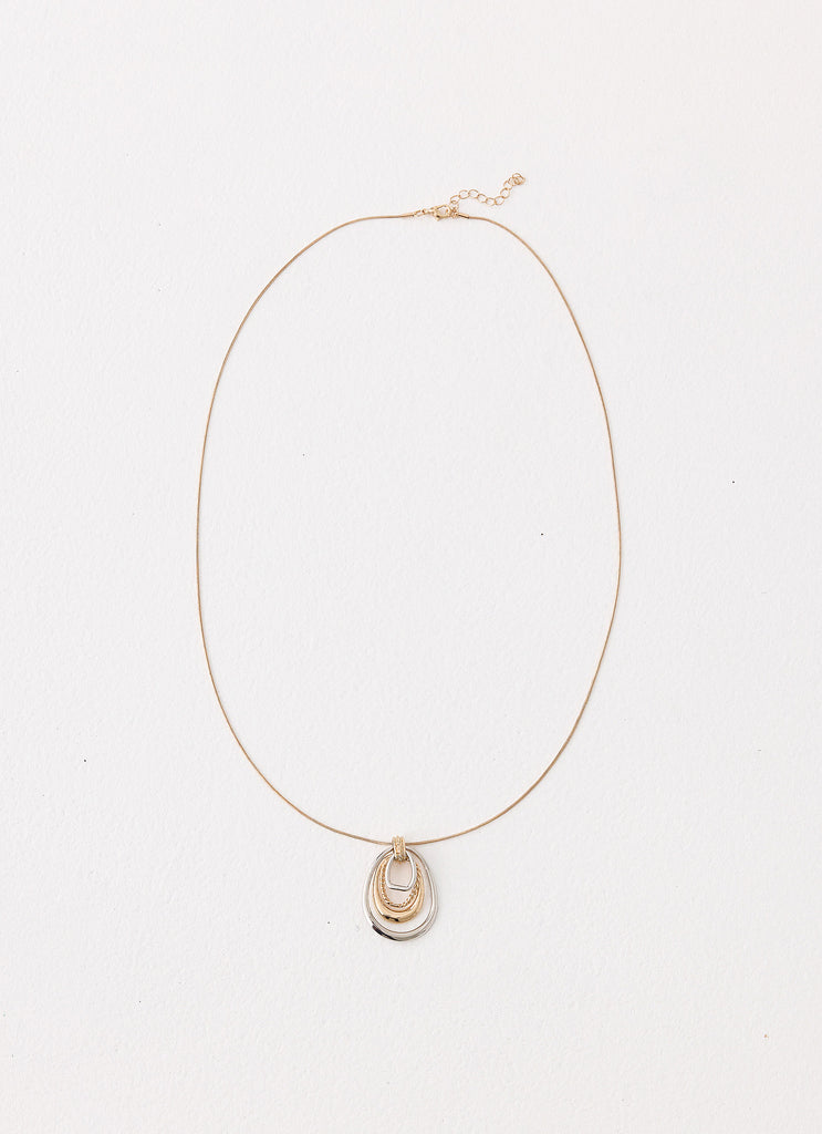 On The Low Necklace - Two Tone