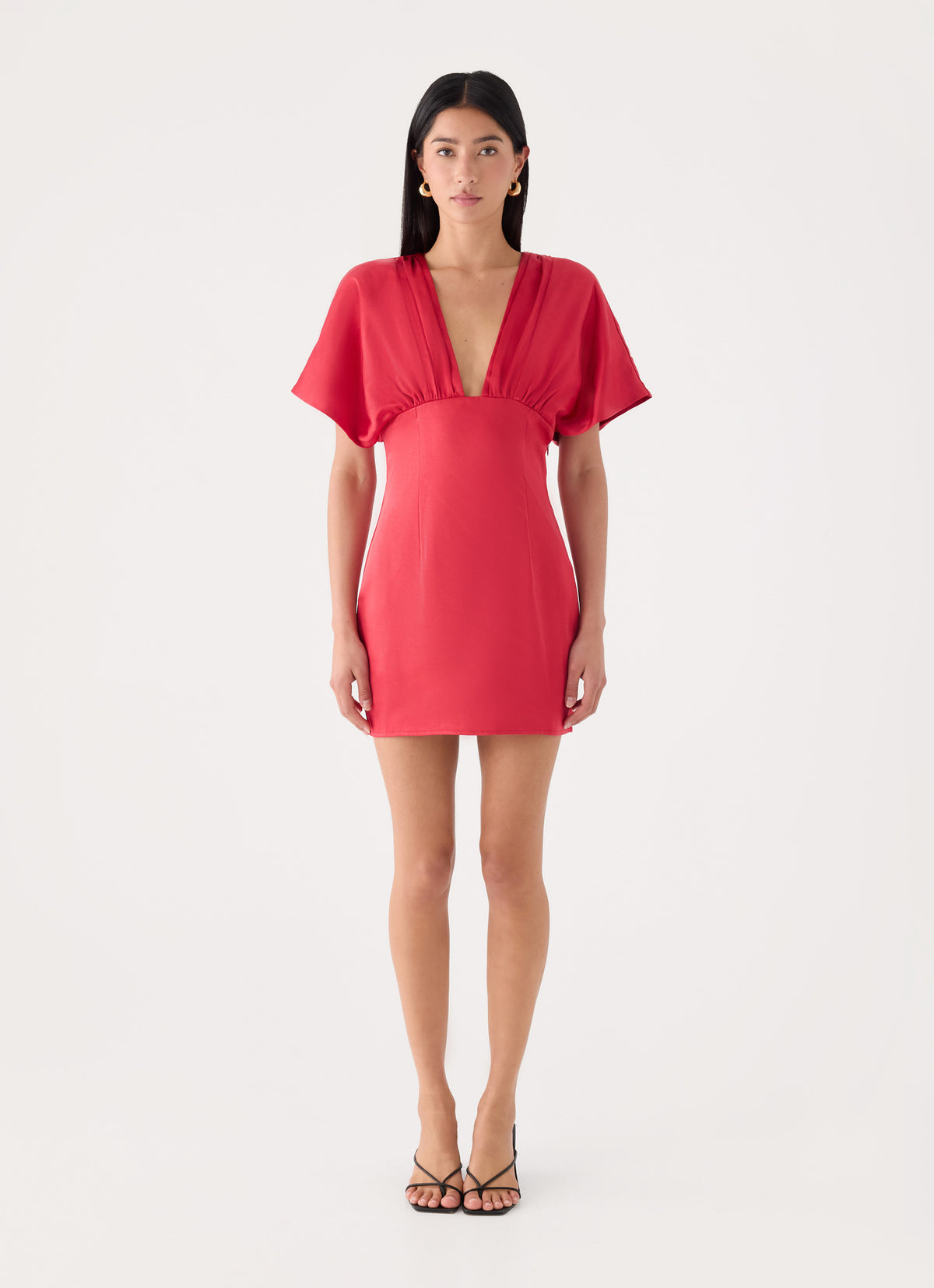 Only For You Mini Dress - Chilli Red